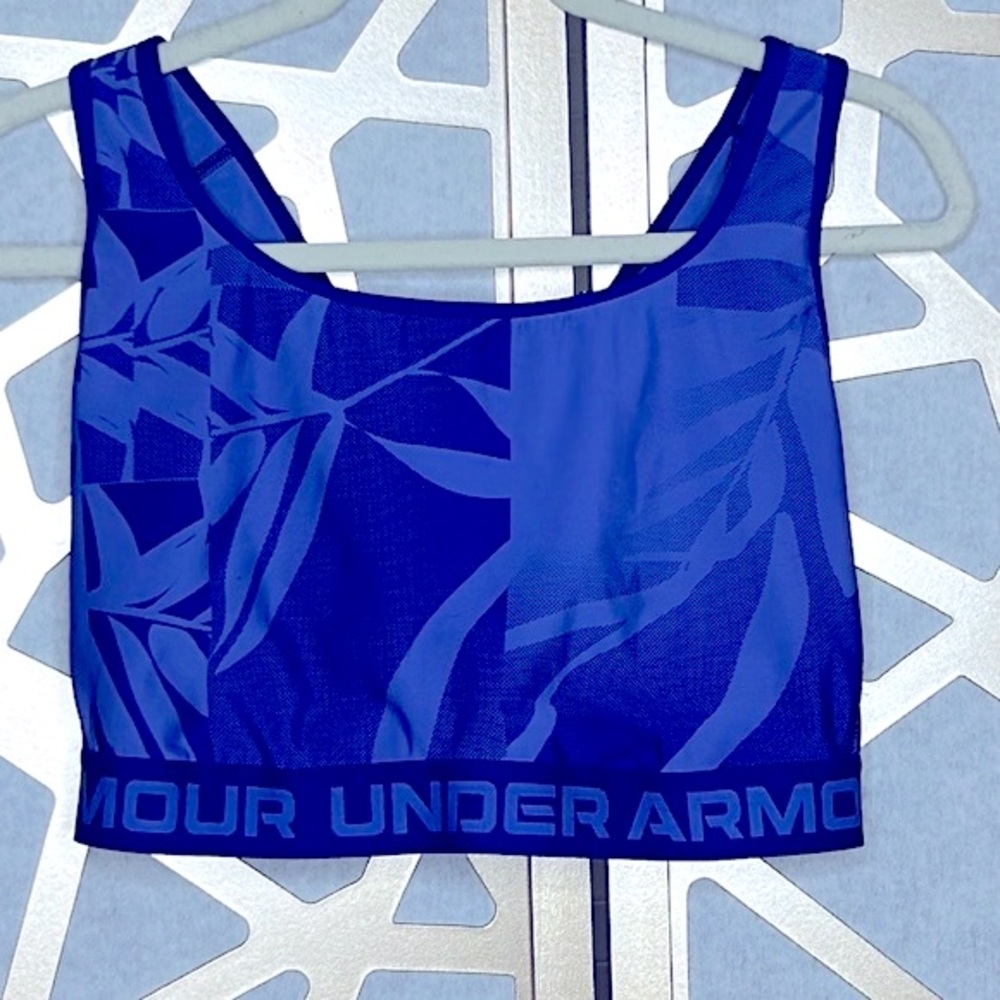Under Armour Vibrant‎ Blue Crossback Sports Bra